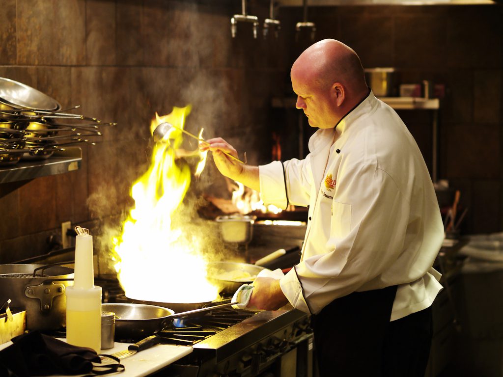 Photo - Chef Steve Grilling