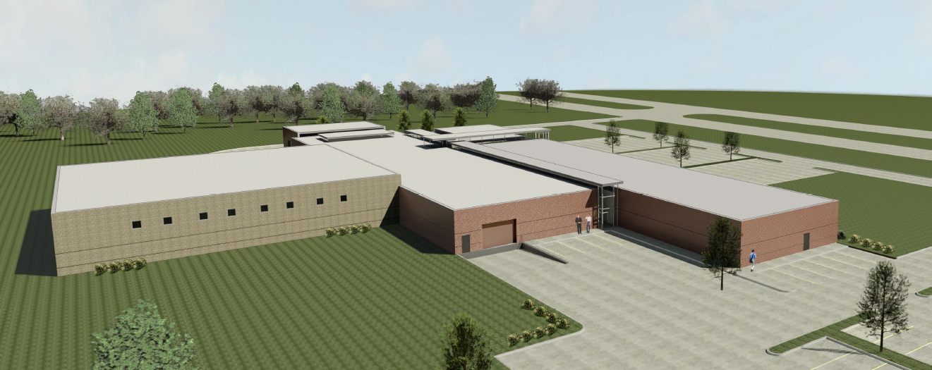 Proposed Dallas County Correctional Facility Rendering