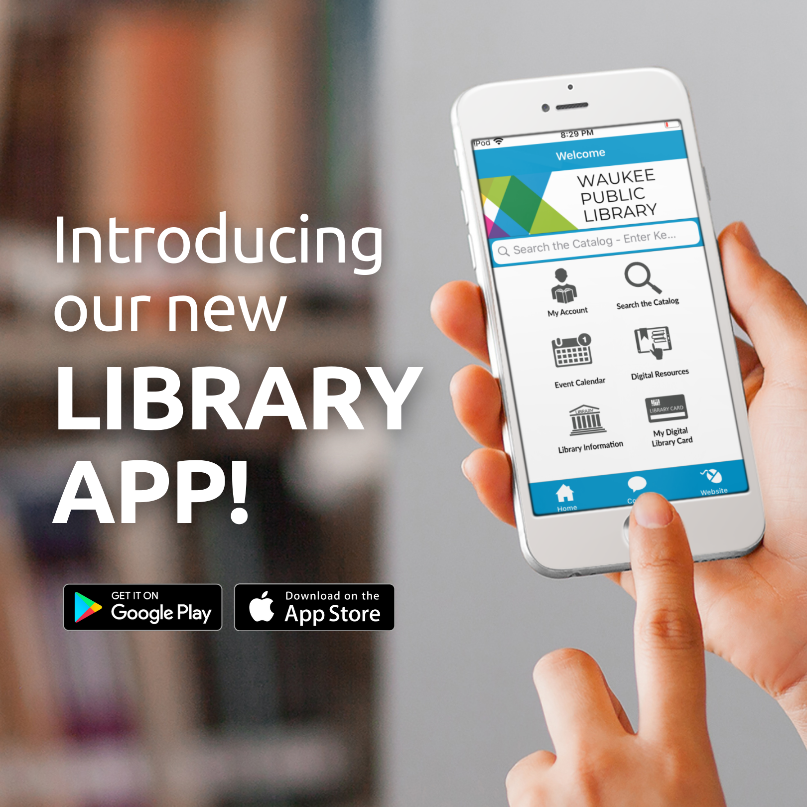 Public Library Mobile App